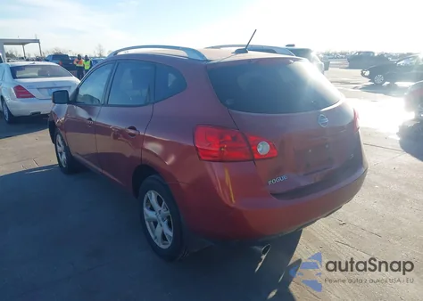 2009 Nissan Rogue Sl из США, поврежденный, VIN JN8AS58T99W043423